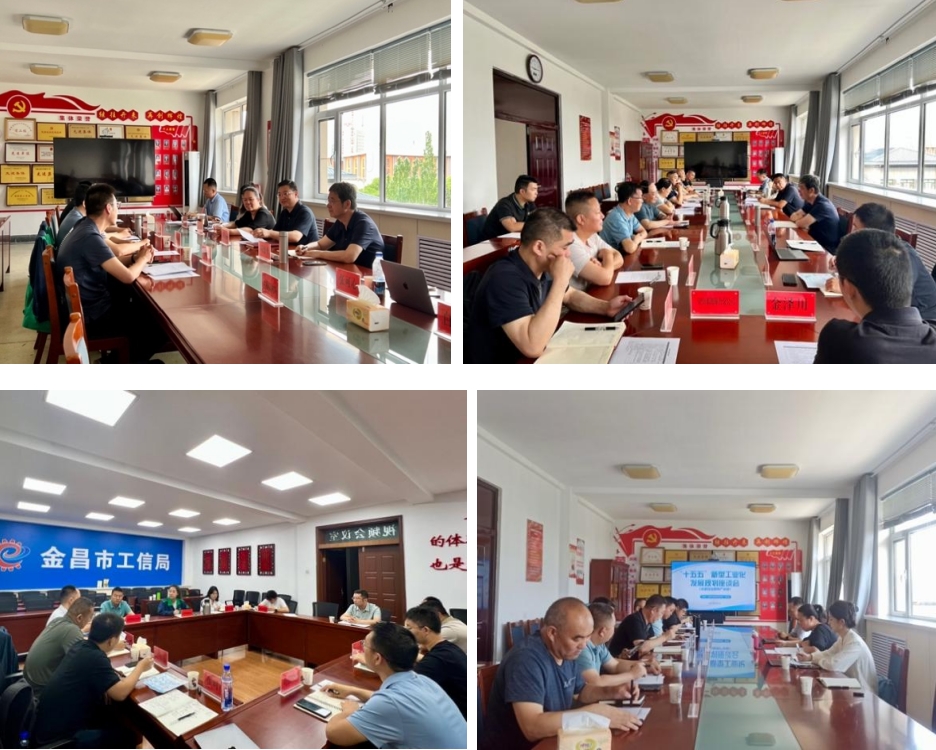謀深謀實“十五五”規(guī)劃“三個重大”，我院邀行業(yè)專家參與座談——金昌市工信局組織企業(yè)座談會